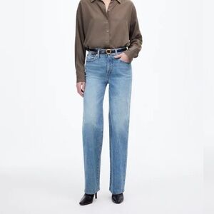 Madewell Perfect Vintage Wide-Leg Jean Enmore Wash Size 29P